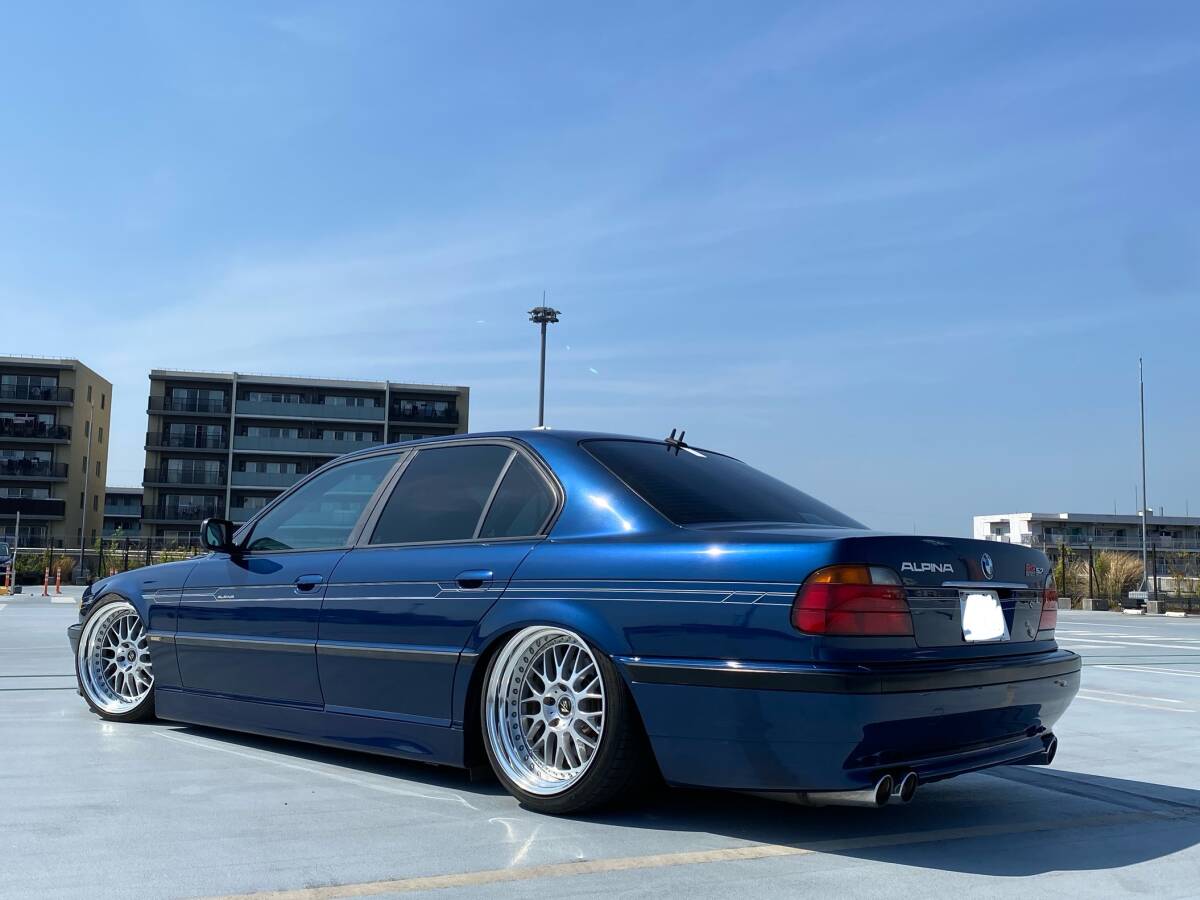 H14年式 BMW E38 735i 公認改造 ALPINA スタンス仕様 車検R7年3月_画像3