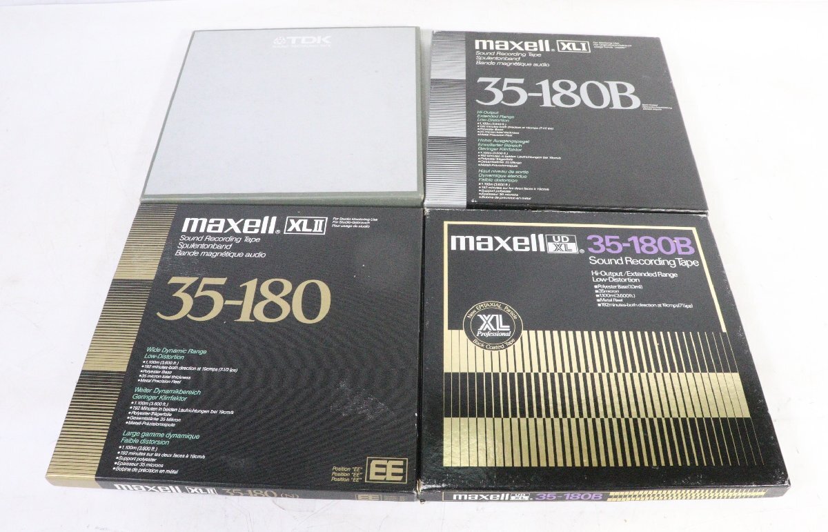 【ト足】CC000CAA3E maxell マクセル 35-180 35-180B TDK リールテープ まとめ_画像2