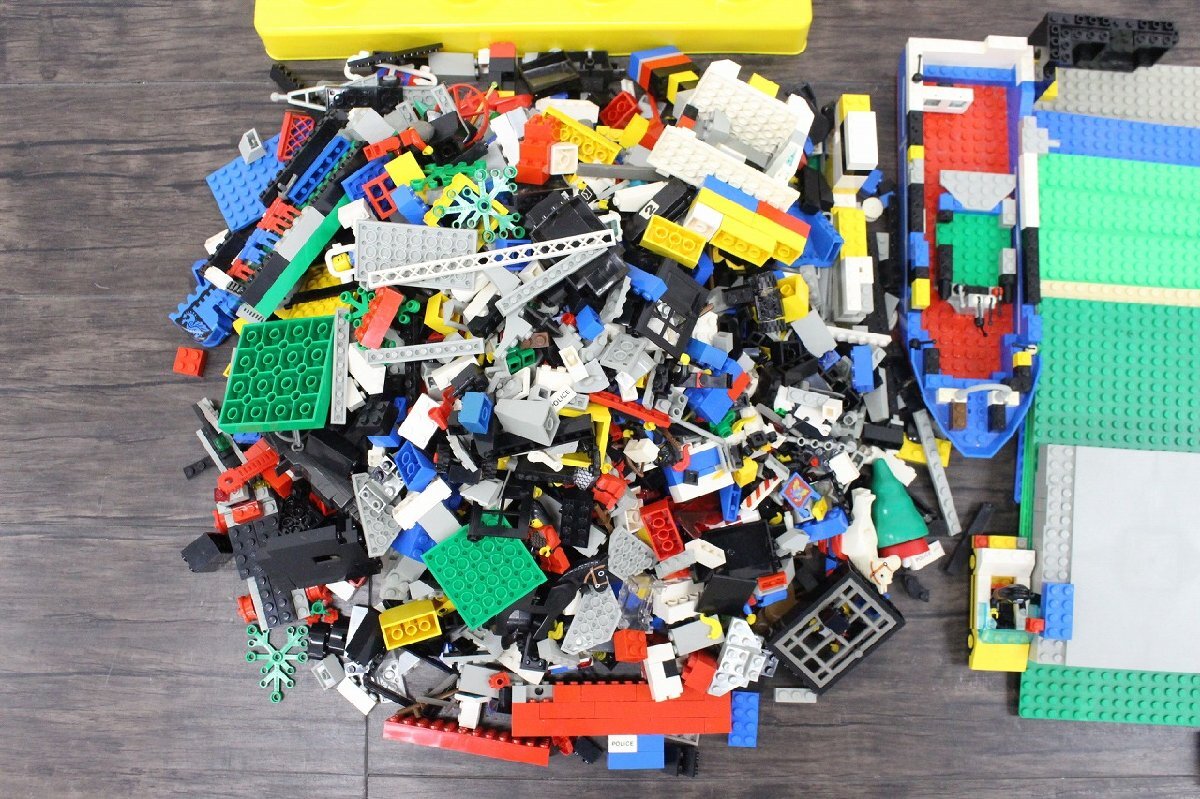【行董】AZ378ABY59 レゴ 大量 まとめ LEGO ＣLASSIC クラシック アンパンマン ブロック 知育 おもちゃ 玩具 船 馬 乗り物 木の画像3