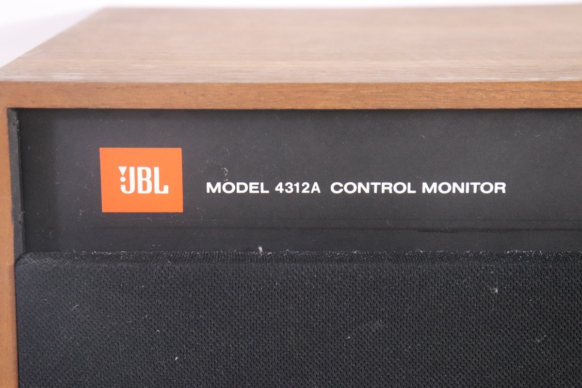 【ト足】CA169CTT74 JBL ジェービーエル スピーカーシステム MODEL 4312A スピーカー 台座付き オーディオ機器 音響機器の画像2