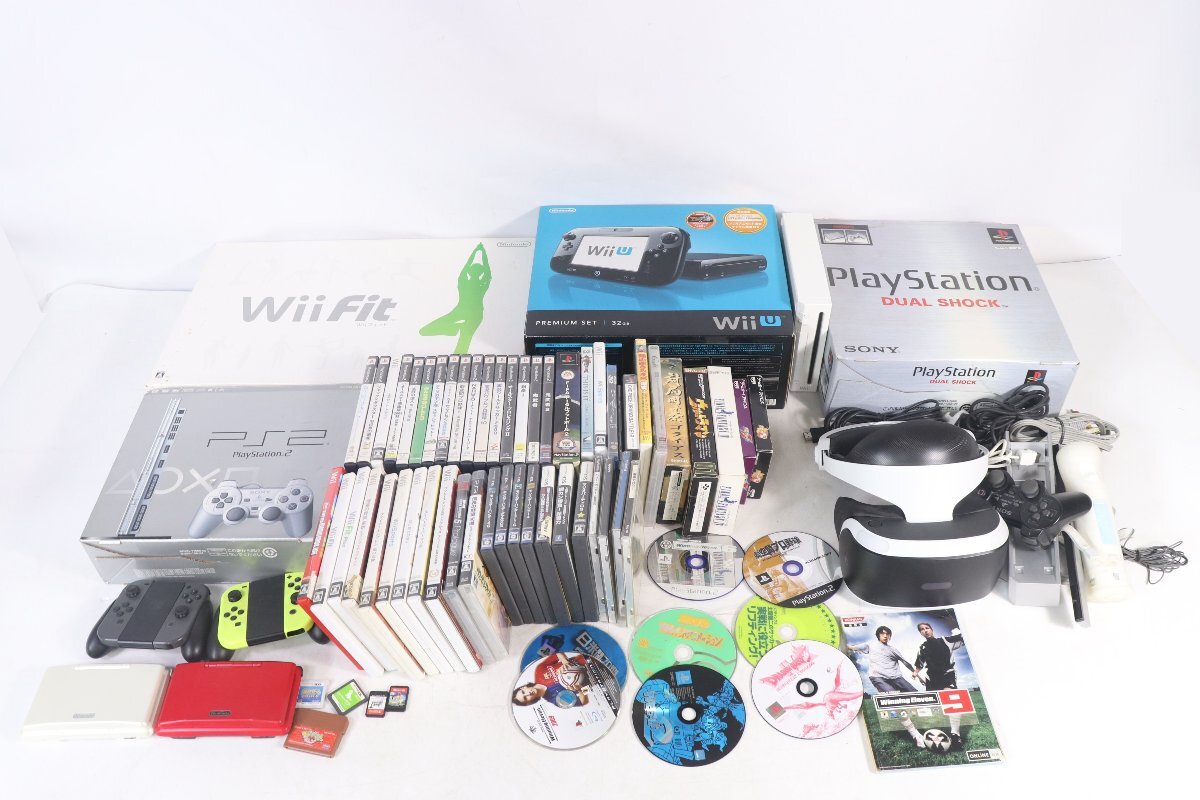 【ト足】CE000CTT71 SONY ソニー Nintendo ニンテンドー 他 playstation2 Wii U playstationVR 他 ゲーム カセット コントローラー まとめ_画像1