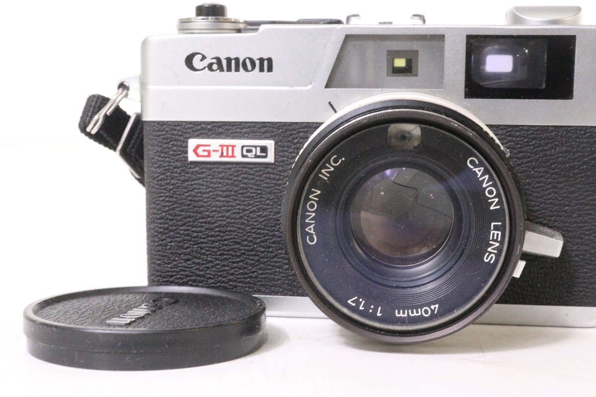 【ト足】CA176CAA3H Canon キャノン Canonet QL17 G-III カメラ レンズの画像2