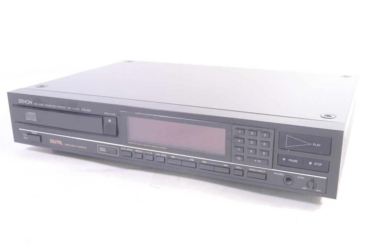 【ト足】CA177CST1N DENON デノン コンパクトディスクプレーヤー DCD-900 オーディオ機器 音響機器_画像1