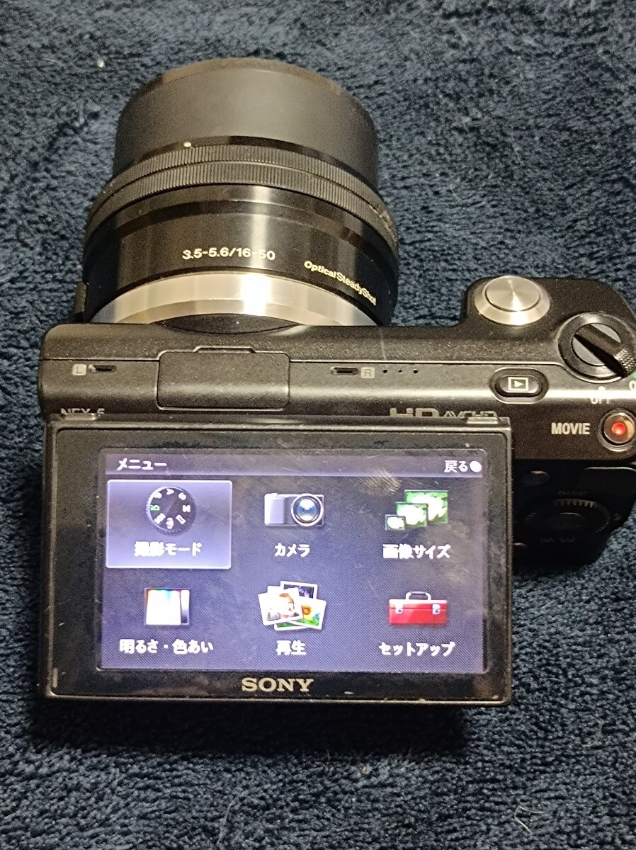 ■ソニー デジタルカメラ α NEX-5 HD AVCHD ミラーレス一眼カメラの画像2