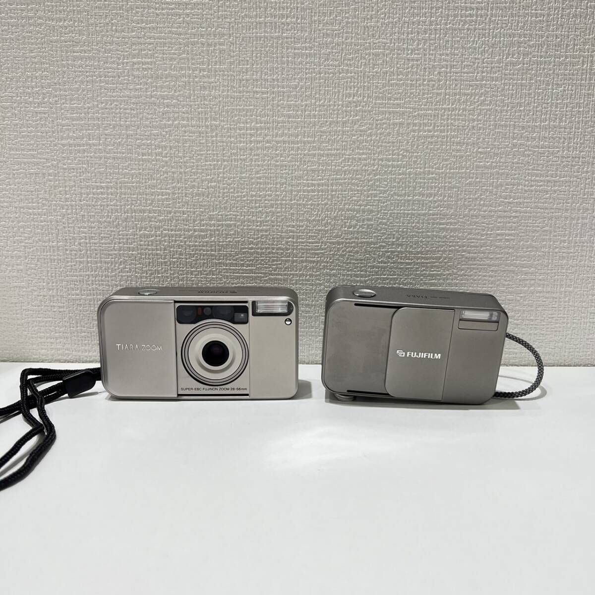 【ND-2393a】1円スタート カメラおまとめ TIARAセット FUJIFILM TIARA ZOOM SUPER-EBC CARDIA MINI カルディア ミニ TIARA 通電動作未確認の画像1