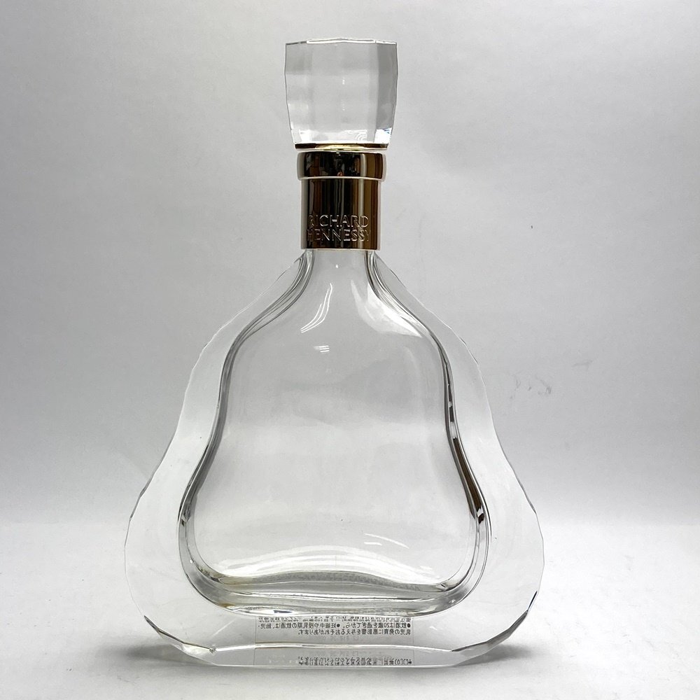 rm) RICHARD HENNESSY リシャール ヘネシー 空き瓶 空ボトル Baccarat バカラ ※中古 保管品 小傷・欠け有り_画像1