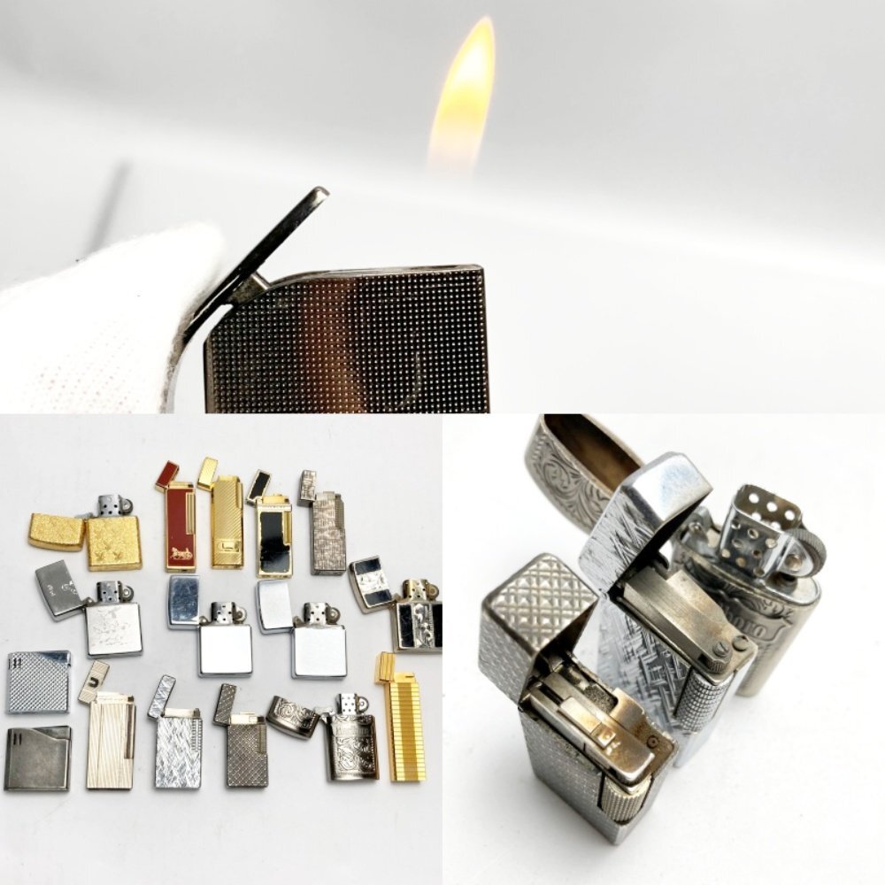 rm)ジッポー Zippo /ジバンシィ GIVENCHY/プレイボーイ/他 合計17点セット ライター 喫煙グッズ ※現状渡し 着火未確認/着火確認済み/他有_画像10