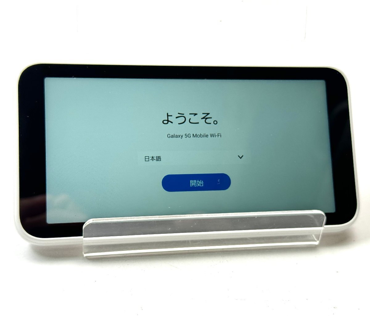 rm)SAMSUNG Galaxy 5G Mobile Wi-Fi SCR01 au モバイルルーター 利用制限○ 中古美品の画像2
