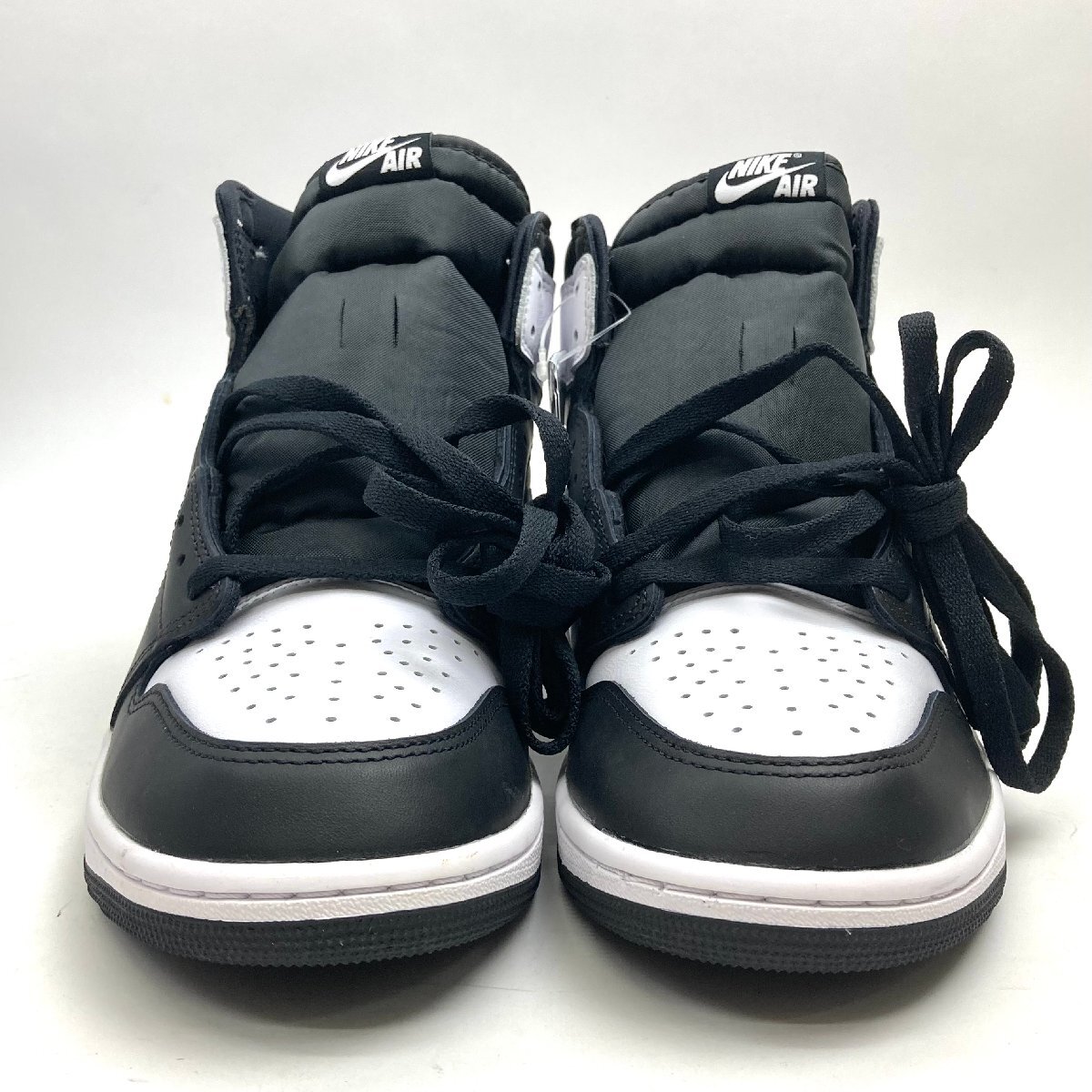 t) NIKE Nike Nike Air Jordan 1 RETRO air Jordan 1 retro HIGH OG Black & White DZ5485-010 men's 29.0cm unused simple packing shipping 