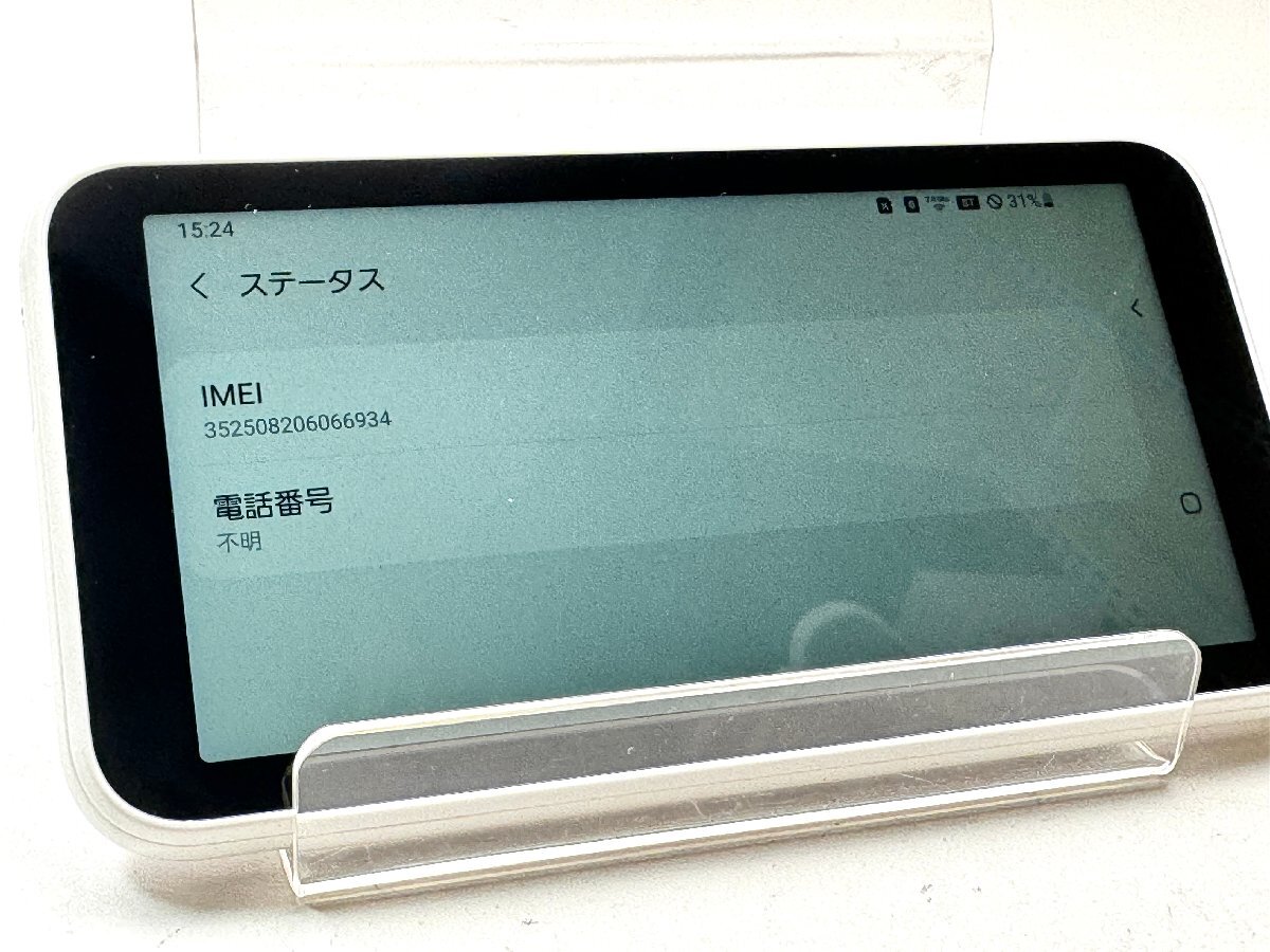 rm)SAMSUNG Galaxy 5G Mobile Wi-Fi SCR01 au モバイルルーター 利用制限○ 中古美品の画像5