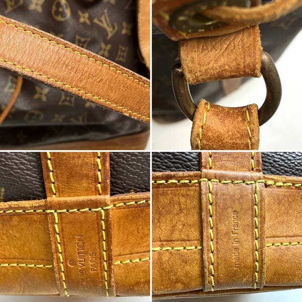 t)ルイ・ヴィトン LOUIS VUITTON モノグラム ノエ M42224 ショルダーバッグ ワンショルダー ヴィンテージ 鞄 ※中古 破れ/におい有りの画像6