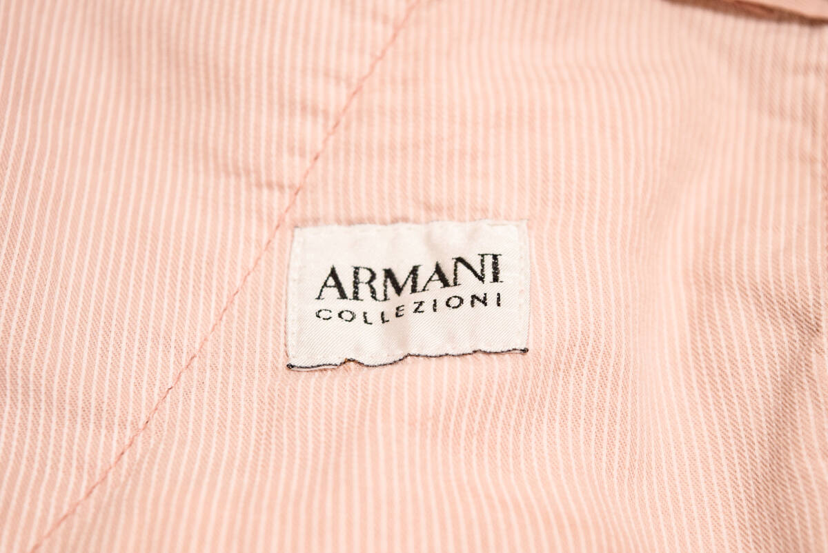 ARMANI アルマーニ コットン スプリング サマー スラックス パンツ W34 L31 L 春 夏 (J0040301)の画像4