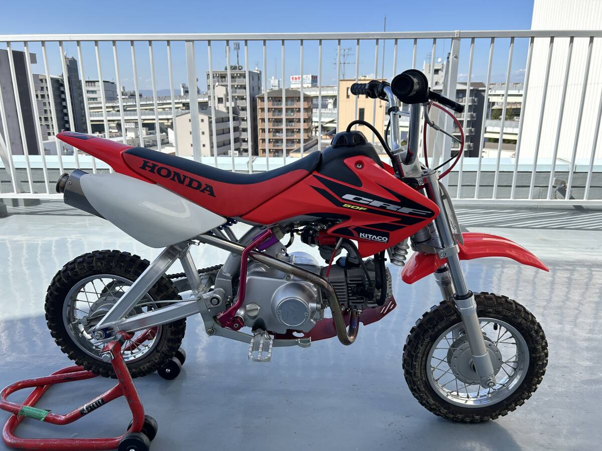 HONDA CRF50F 2004年式 日本仕様 カスタム済みの画像2