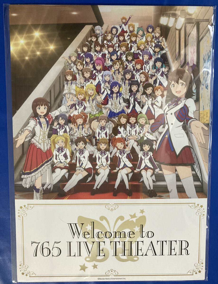 アイドルマスター ミリオンライブ！blu-ray アソビストア特装版 全巻購入特典 メモリアルA3イラストボード の画像1