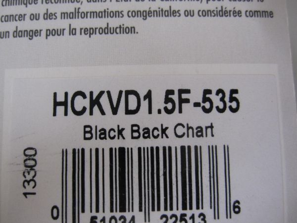 ストライクキング　KVD1.5F　#535 ブラックバックチャート　新品 フラットサイド_画像2