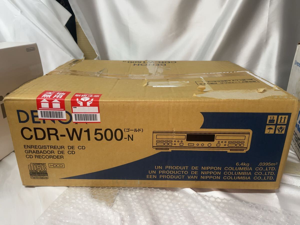  new goods unopened goods DENON CD recorder CDR-W1500-N Gold 