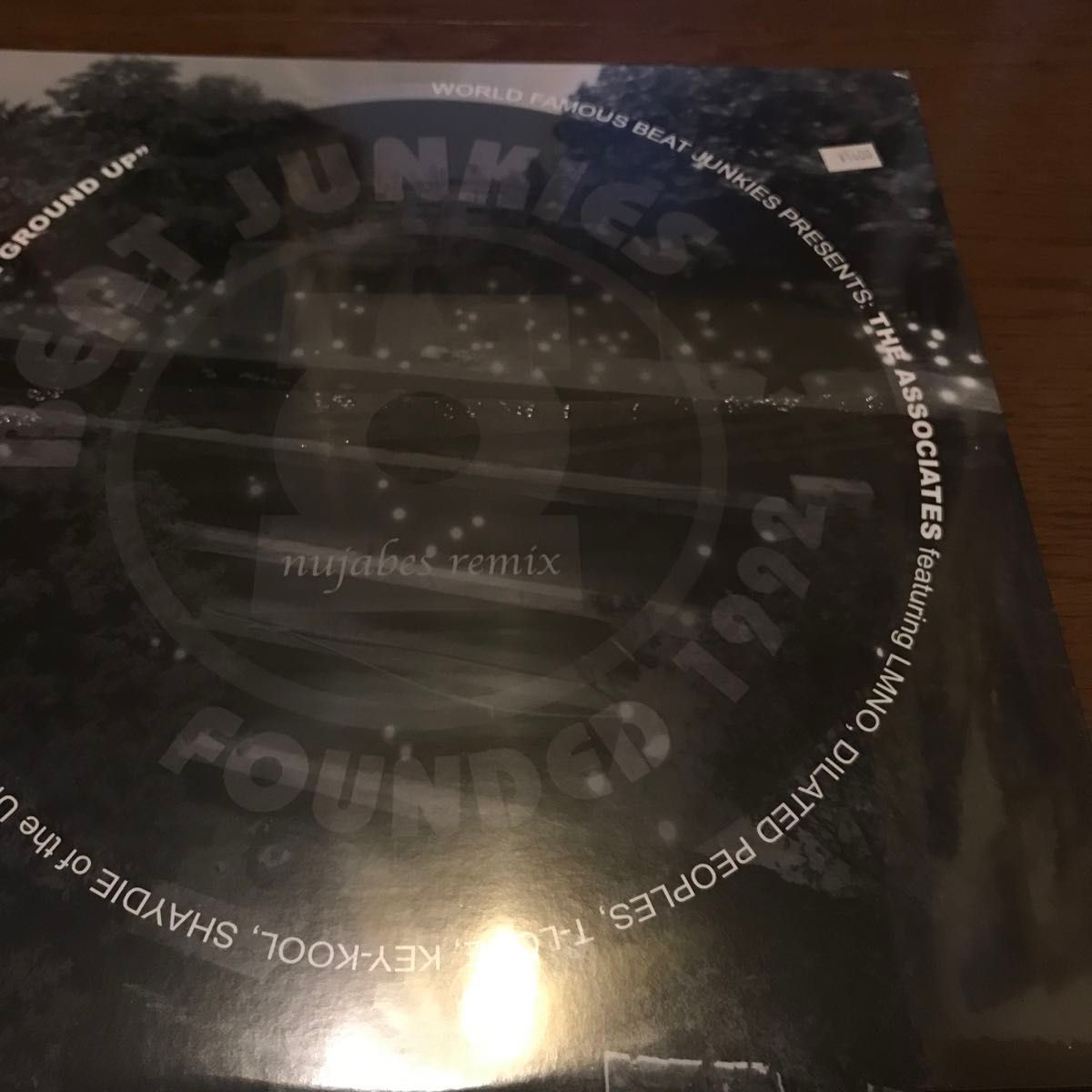 新品未開封 BEAT JUNKIES-FOUNDED 1992 pro NUJABES REMIX 12inch アナログ盤