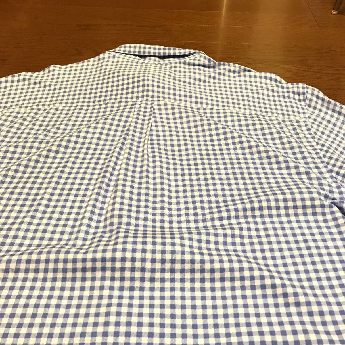 Ralph Lauren プリントネルシャツ ギンガムチェック XLサイズ チェック ボタンダウン 長袖シャツ