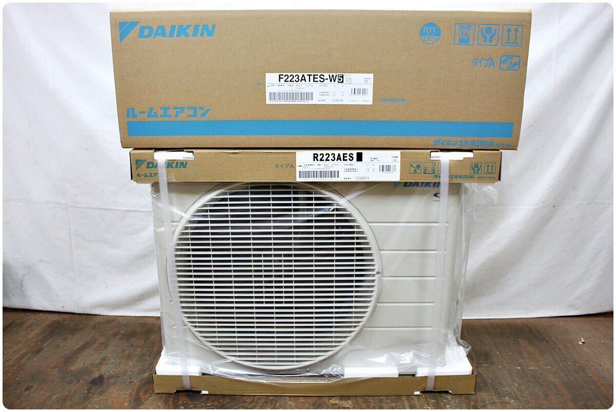 【新品保証付】DAIKIN ダイキンS223ATES-W [ホワイトエアコン_画像2