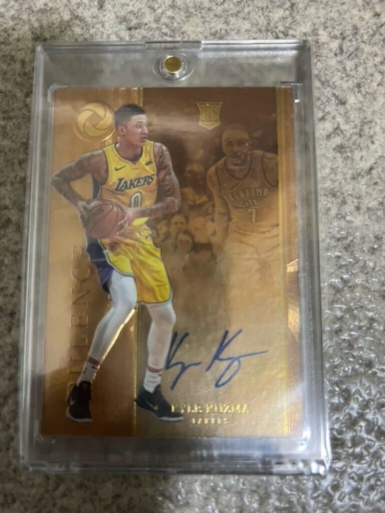 NBAカード kyle kuzma auto PANINI 79シリ_画像1