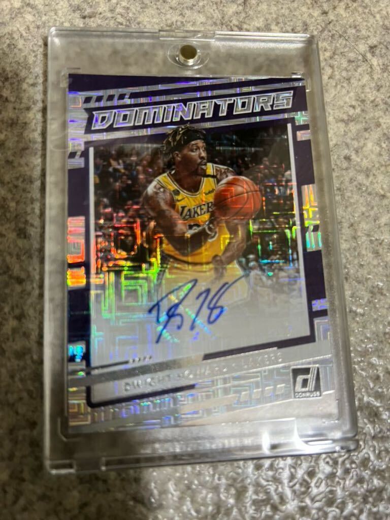 NBA card dwight howard auto 49sili