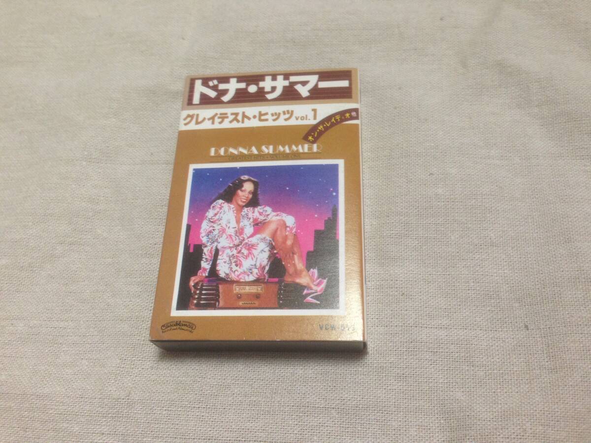 カセットテープ　ドナ・サマー　グレイテスト・ヒッツ　VOL.1　DONNA SUMMER GREATEST HITS_画像1