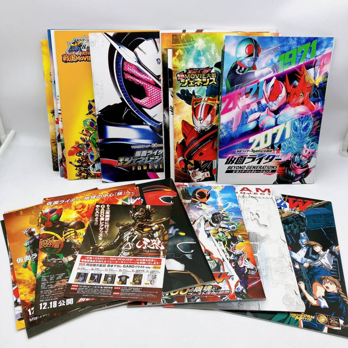 [ фильм проспект & Flyer ] Kamen Rider / Kabuto /1 номер /sin* Kamen Rider / Gundam /juuouja-/gao Ranger др. суммировать 