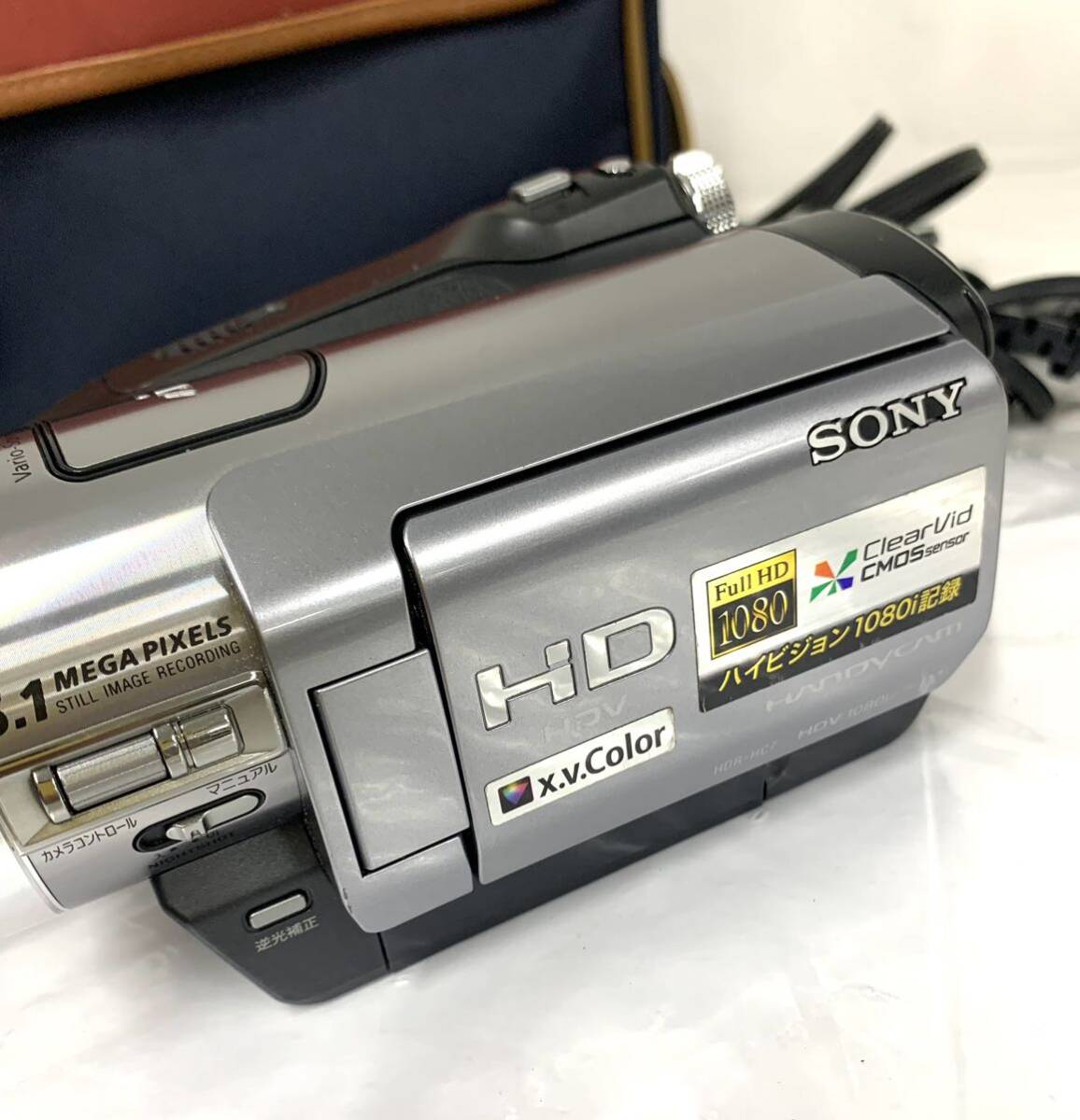 動作OK SONY HDR-HC7 NTSC Handycam ソニー デジタルビデオカメラ レコーダー 2007年製付属品 カg_画像4