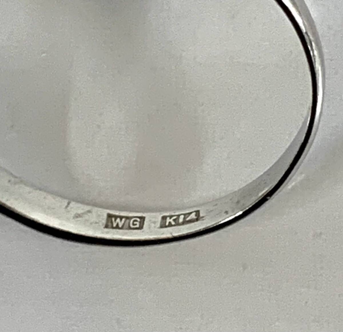 アクセサリー 指輪 K14 WG レディースアクセ 現状品 カ15の画像5