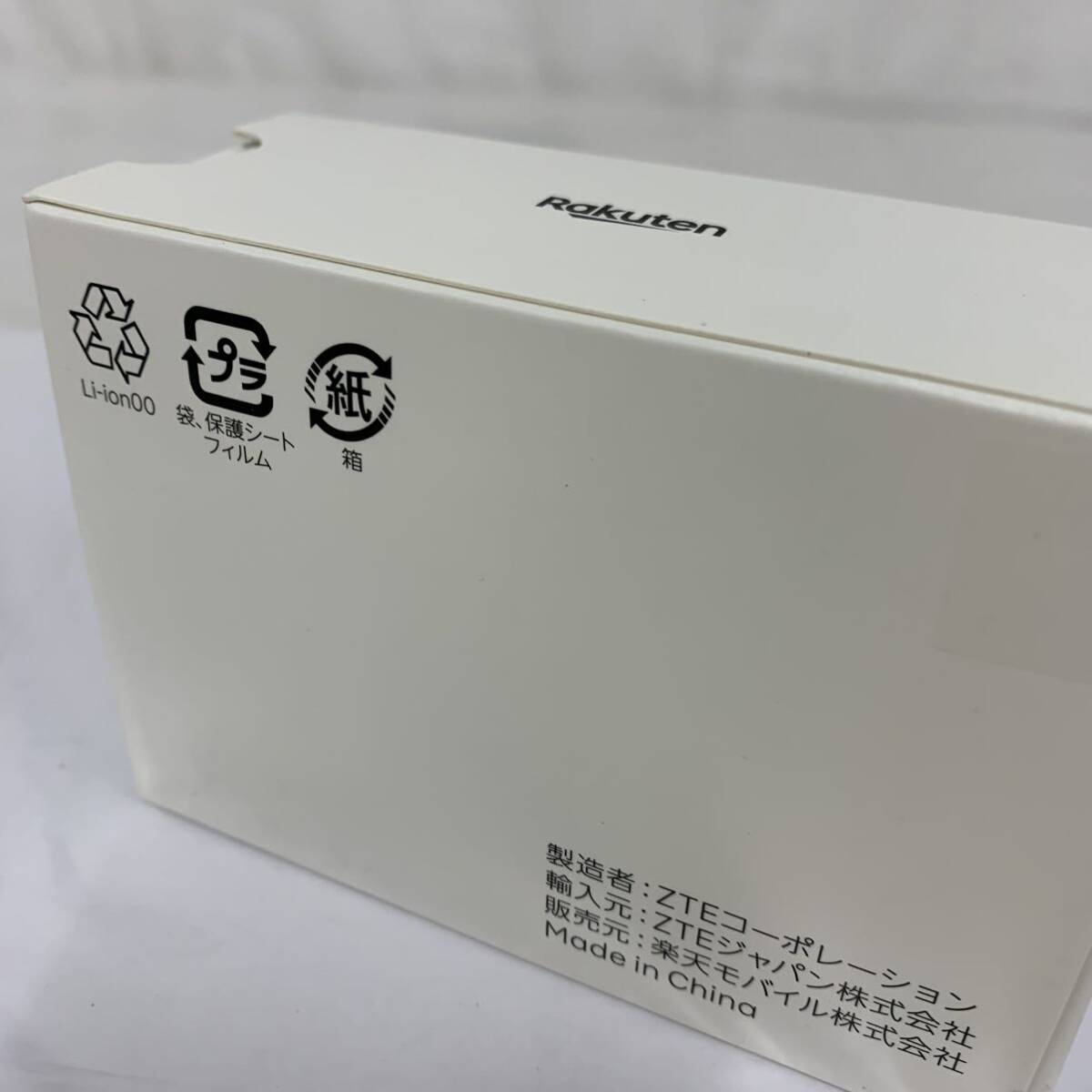 新品 Rakuten WiFi Pocket 2C ZR03Mブラック 楽天モバイル WiFi 楽天 現状品 カgの画像4