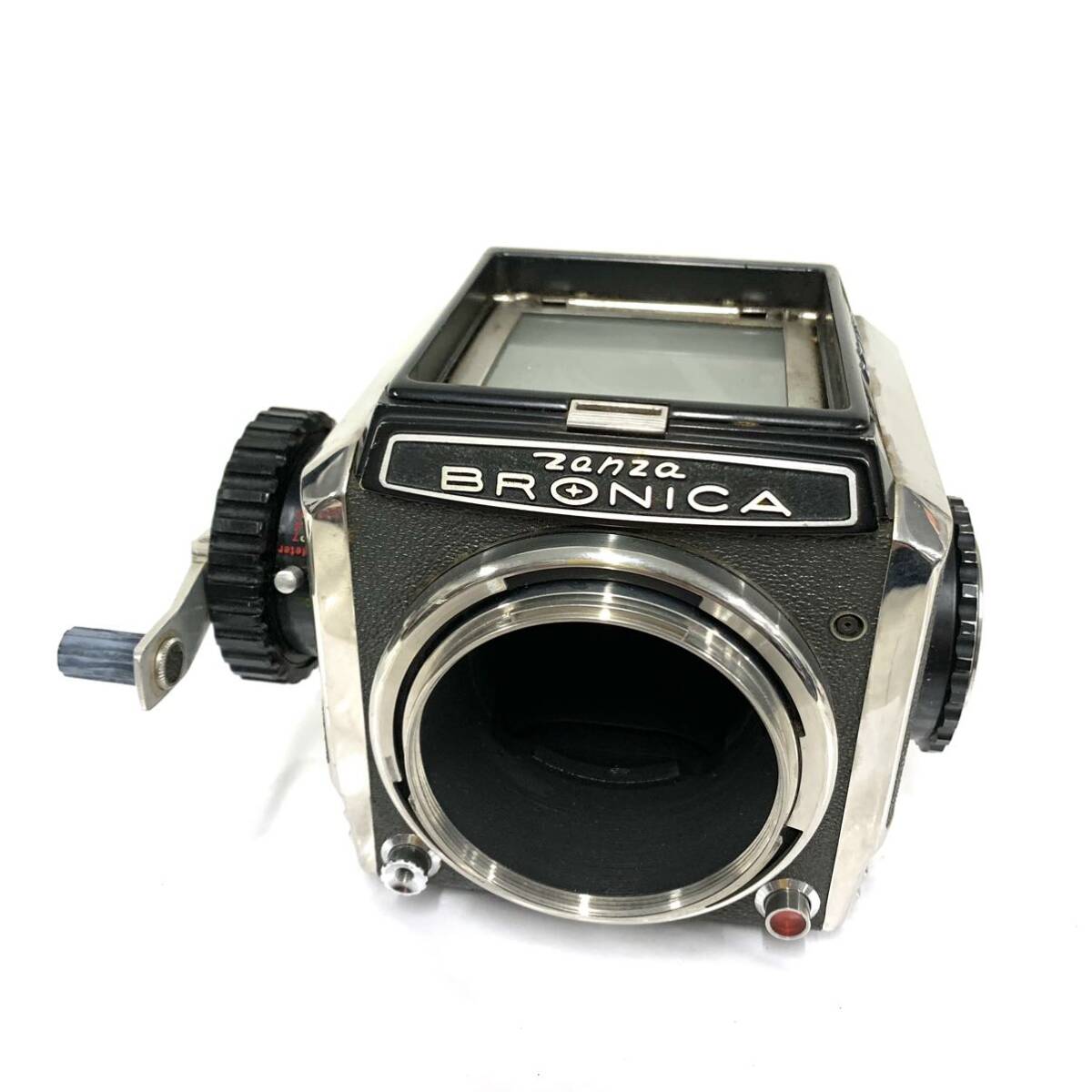 ジャンク ZANZA BRONICA ゼンザ ブロニカ 中判フィルムカメラ 現状品 カ15の画像1