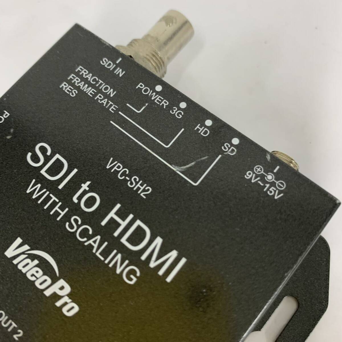 現状品 コンセント無し VideoPro SDI to HDMI コンバーター VPC-SH2 ビデオプロ/VideoPro SDI to HDMI本体 のみ 通電ok カ15の画像3