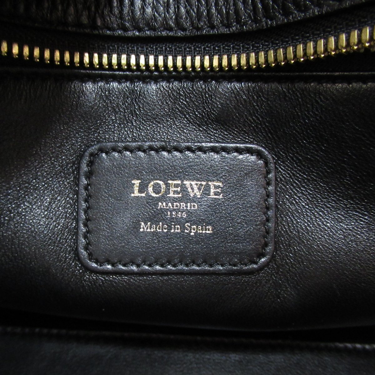 ロエベ アマソナ28　ハンドバッグ ブランドオフ LOEWE レザー ハンドバッグ レザー 中古 レディース_画像6