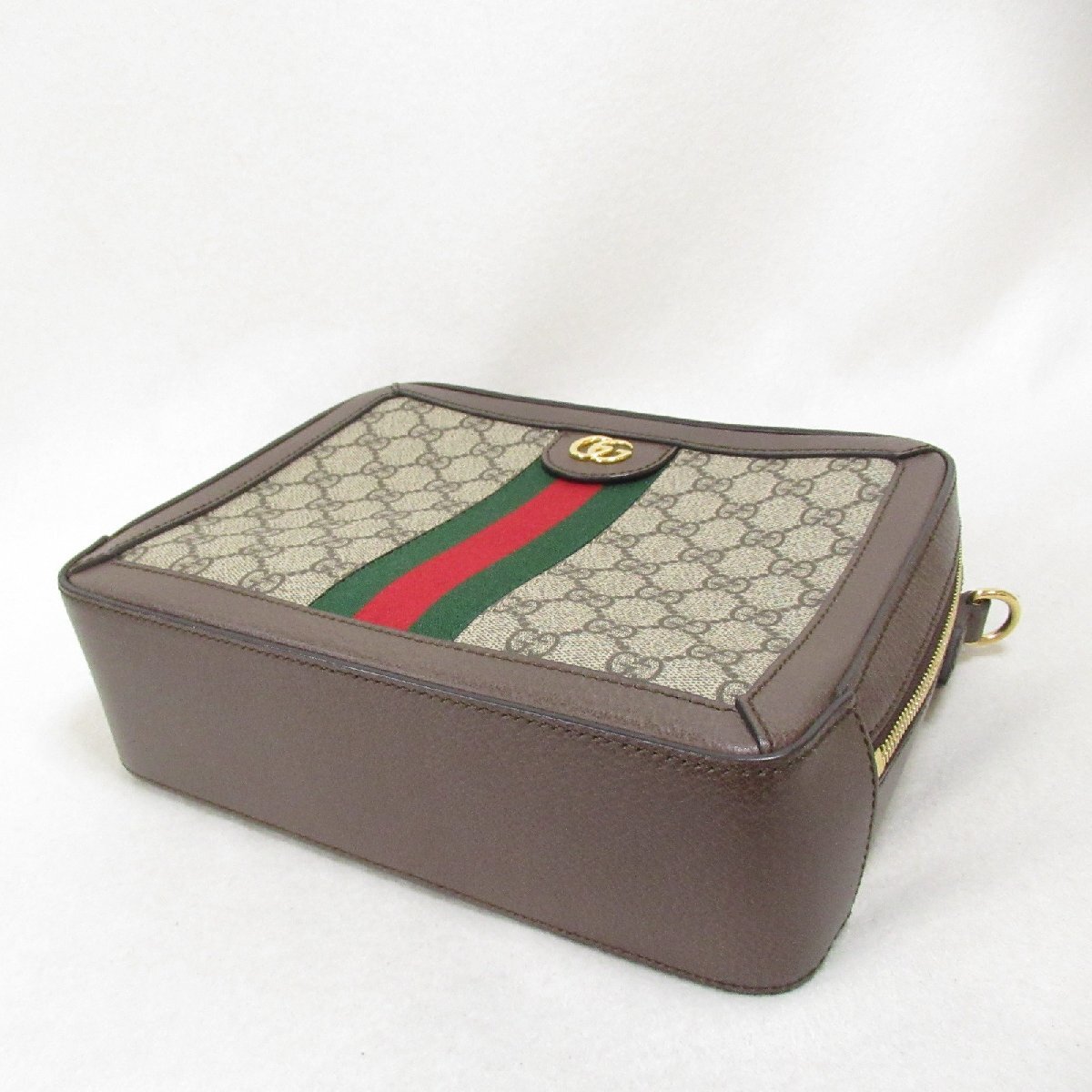 グッチ オフディア 　ショルダーバッグ ブランドオフ GUCCI レザー ショルダーバッグ コーティングキャンバス/レザー 中古 レディース_画像4