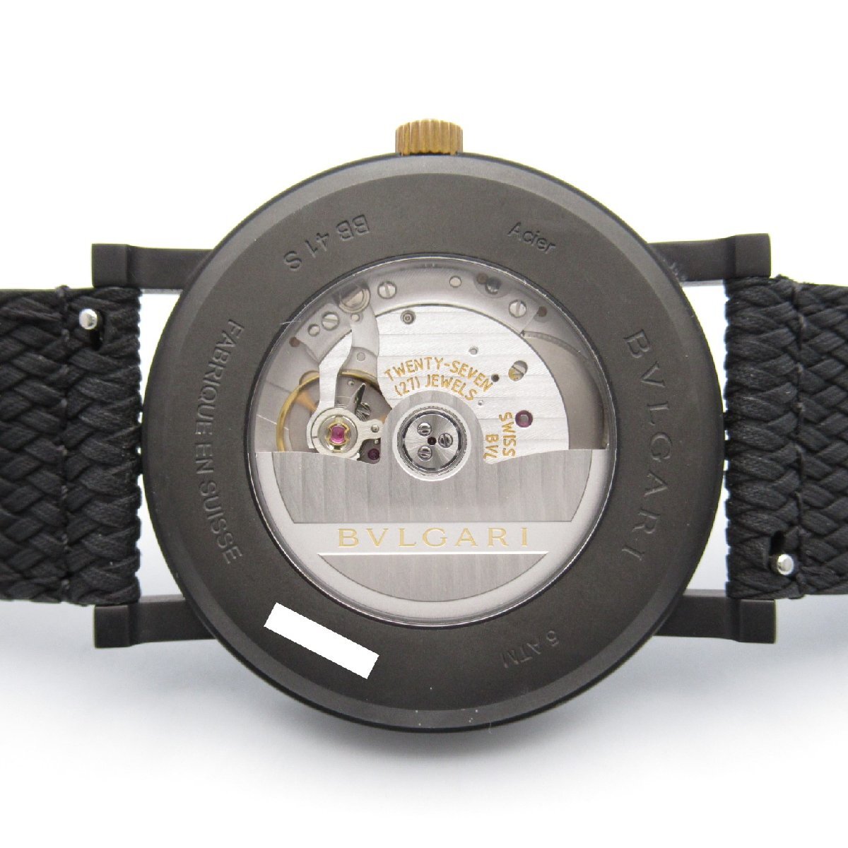  BVLGARY BVLGARY BVLGARY Solotempo бренд off BVLGARI нержавеющая сталь наручные часы SS/ Raver б/у мужской 