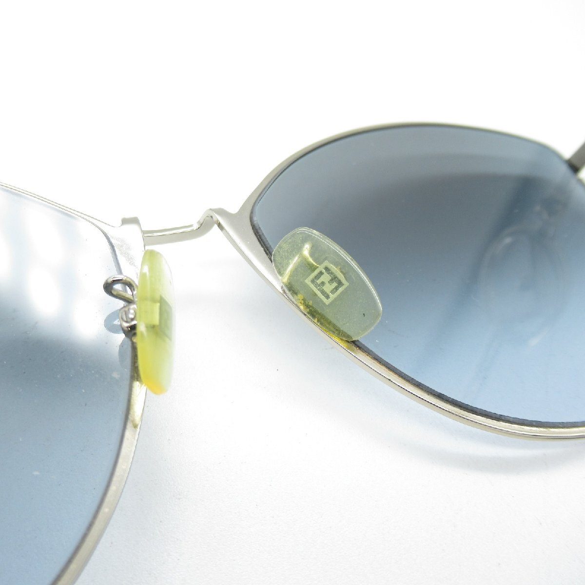  Fendi бренд off FENDI пластик солнцезащитные очки пластик б/у женский 