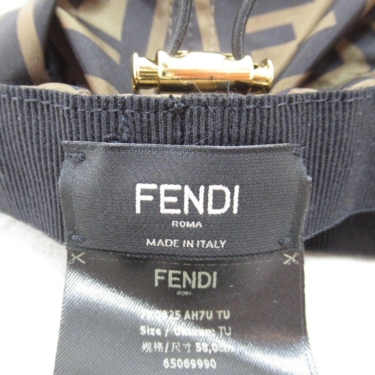 フェンディ キャップカバー ブランドオフ FENDI ポリエステル キャップ ポリエステル メンズ レディース_画像5