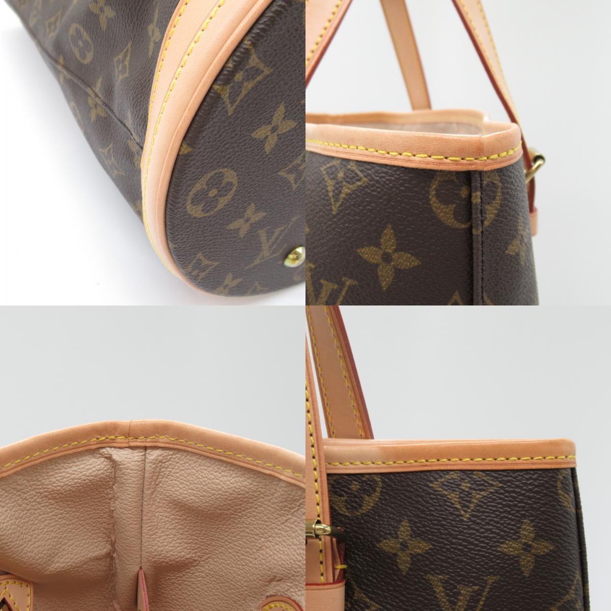 ルイ・ヴィトン バケットGM ブランドオフ LOUIS VUITTON トートバッグ モノグラム 中古 レディース_画像10