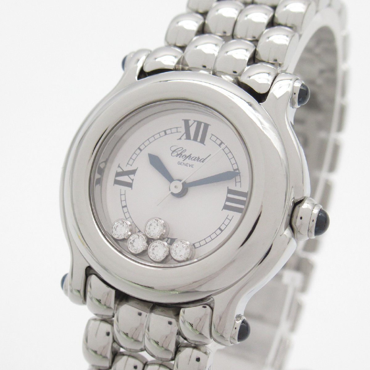 Chopard happy спорт наручные часы часы бренд off Chopard нержавеющая сталь наручные часы SS б/у женский 