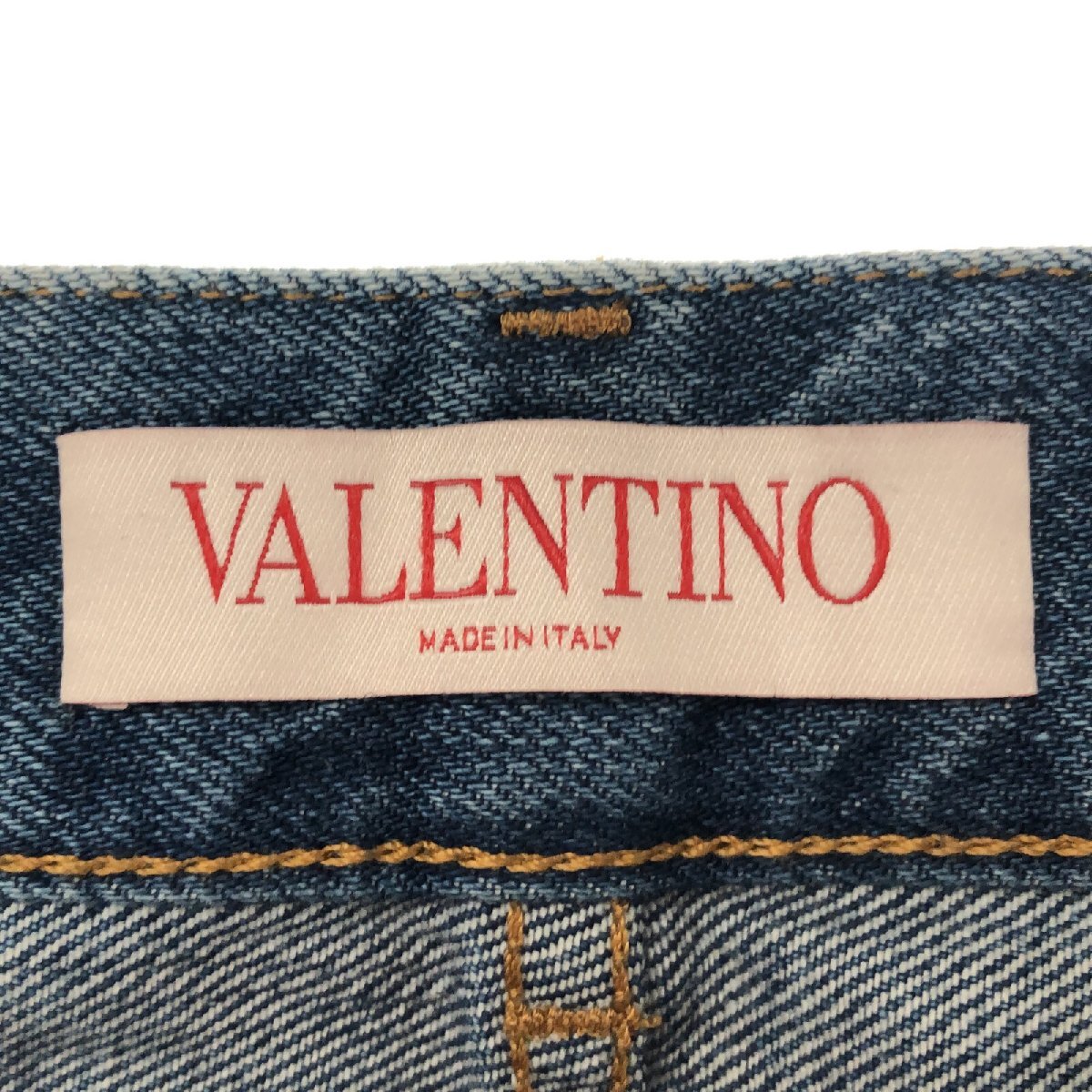 ヴァレンチノ デニムジーンズ ブランドオフ Valentino コットン デニムパンツ コットン 中古 メンズ_画像7