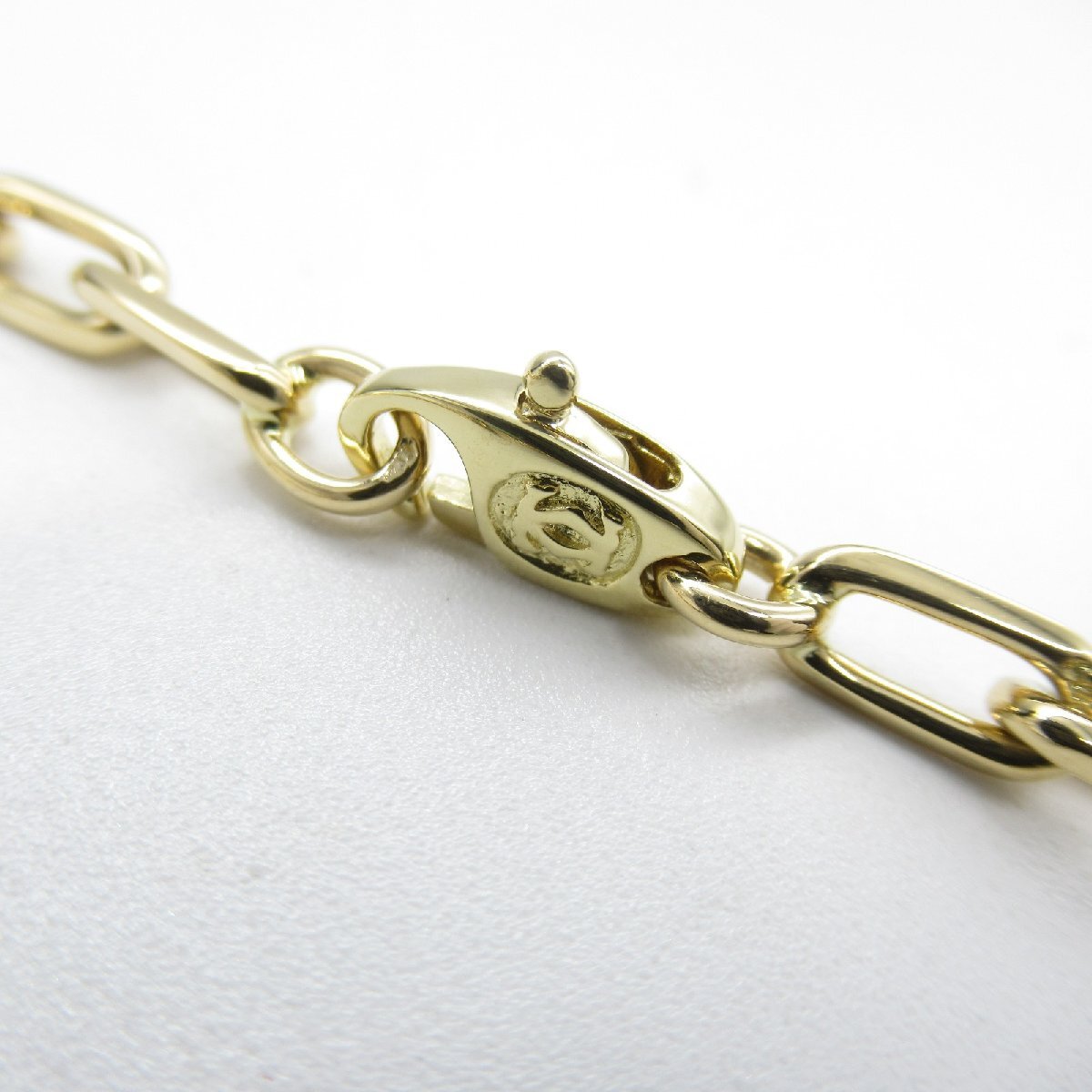  Cartier s Pal ta rental design necklace brand off CARTIER K18( yellow gold ) necklace 750YG used lady's 