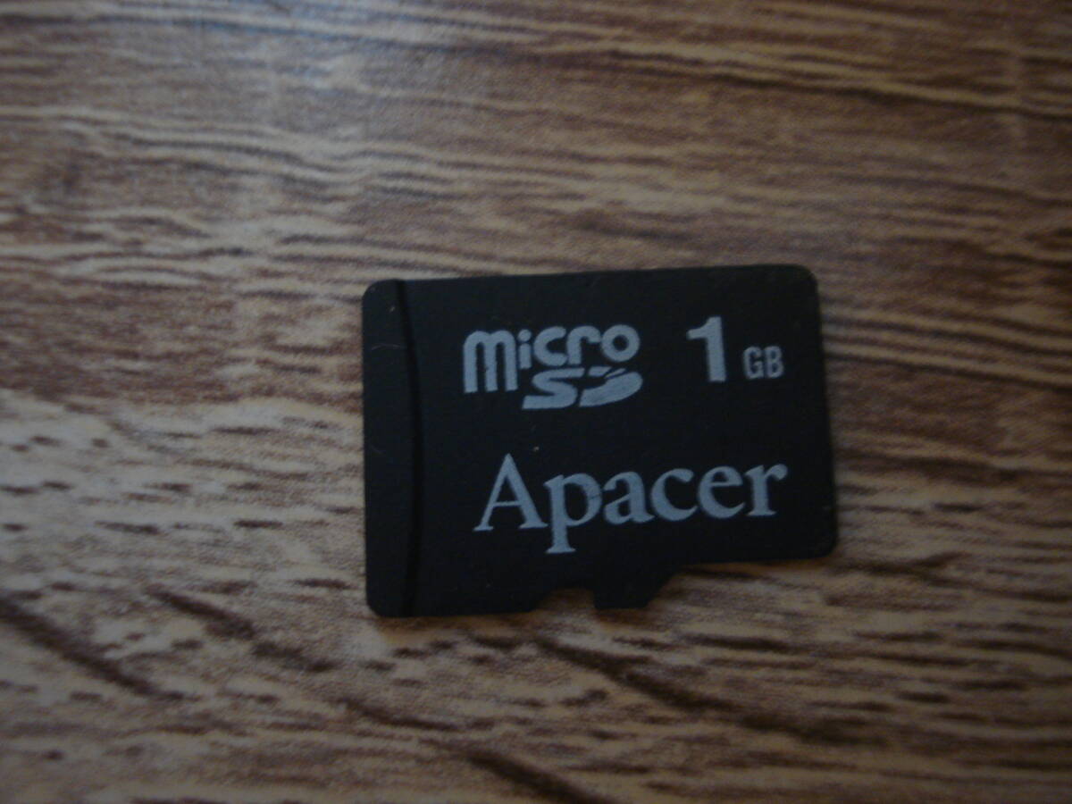 R★Apacer Micro SDカード 1GB ★送料84円の画像1