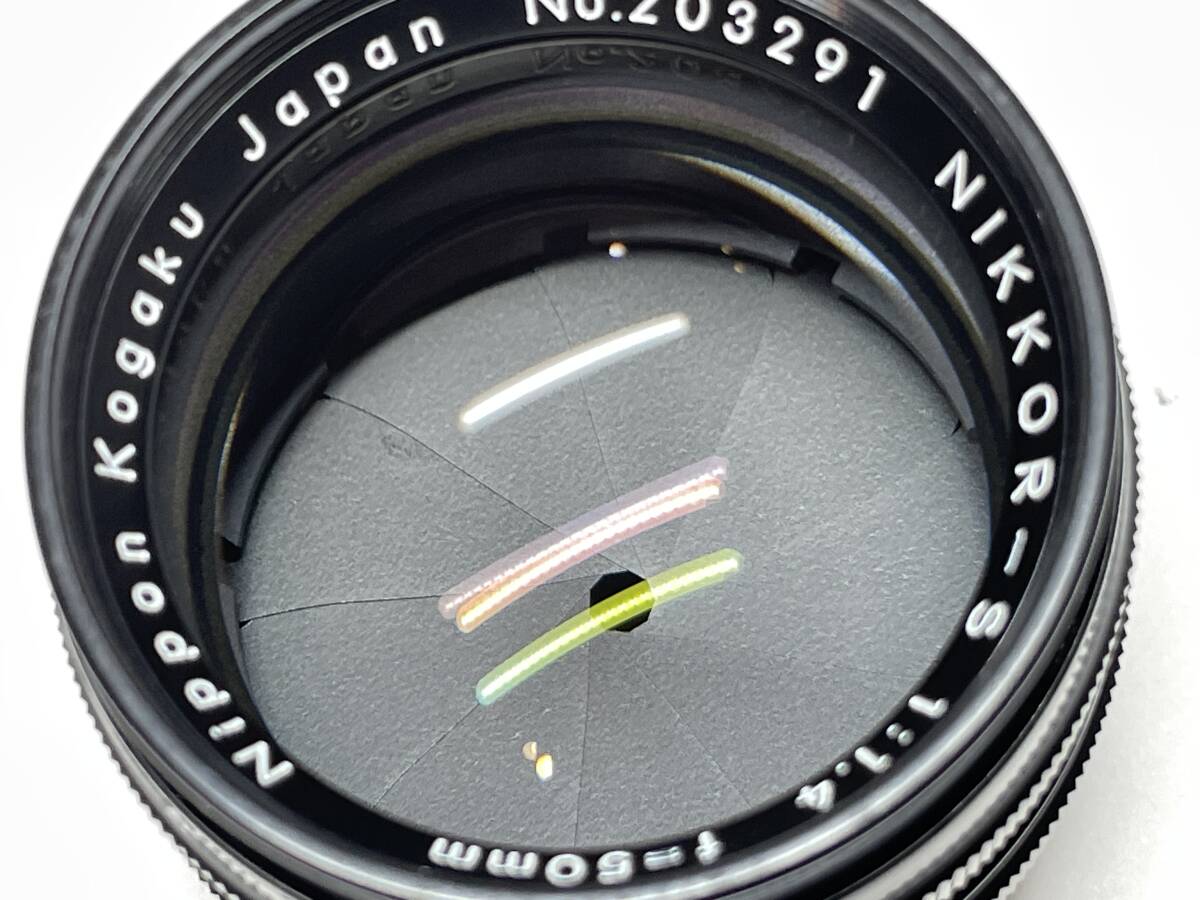 30730円 極上品 ニコン NIKKOR-S 50mm F1.4 2000年記念モデル 30730円 極上品 ニコン NIKKOR-S 50mm F1.4 2000年記念モデル