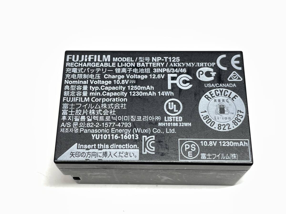 FUJIFILM NP-T125 純正バッテリー_画像1