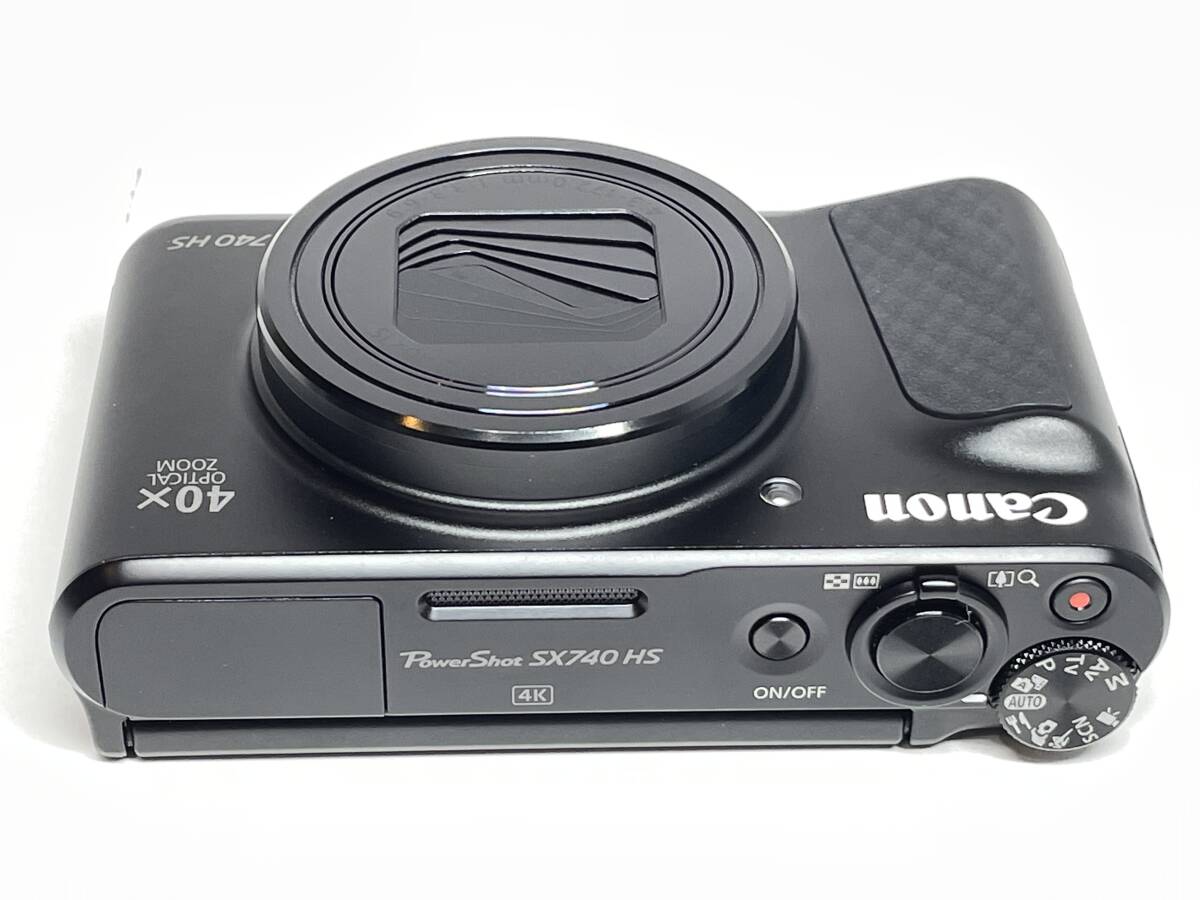 メーカー保証残有 キヤノン PowerShot SX740 HS ブラック の画像7