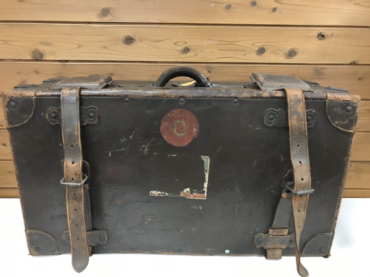  antique trunk travel bag Vintage 