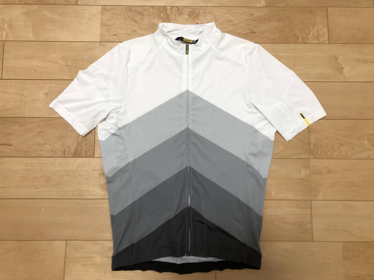 MAVIC マビック COSMIC GRADIENT JERSEY サイクルジャージ ホワイト Mサイズの画像1