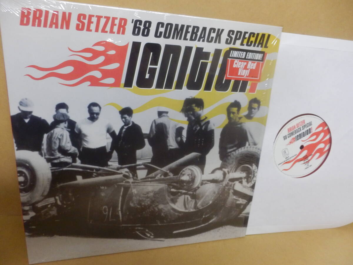 ＬP輸入盤「BRIAN SETZER '68 COMEBACK SPECIAL/ignition!」の画像1