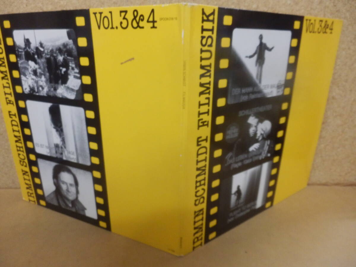 2LP輸入盤;IRMIN SCHMIDT FILMMUSIK Vol.3&4の画像4