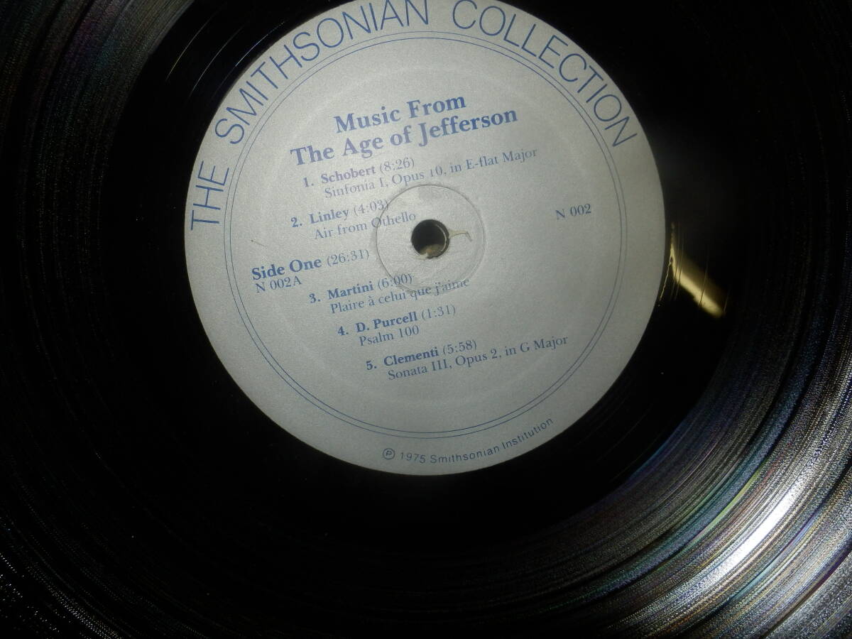 ＬP輸入盤;Music frpm the Age of Jefferson_画像5